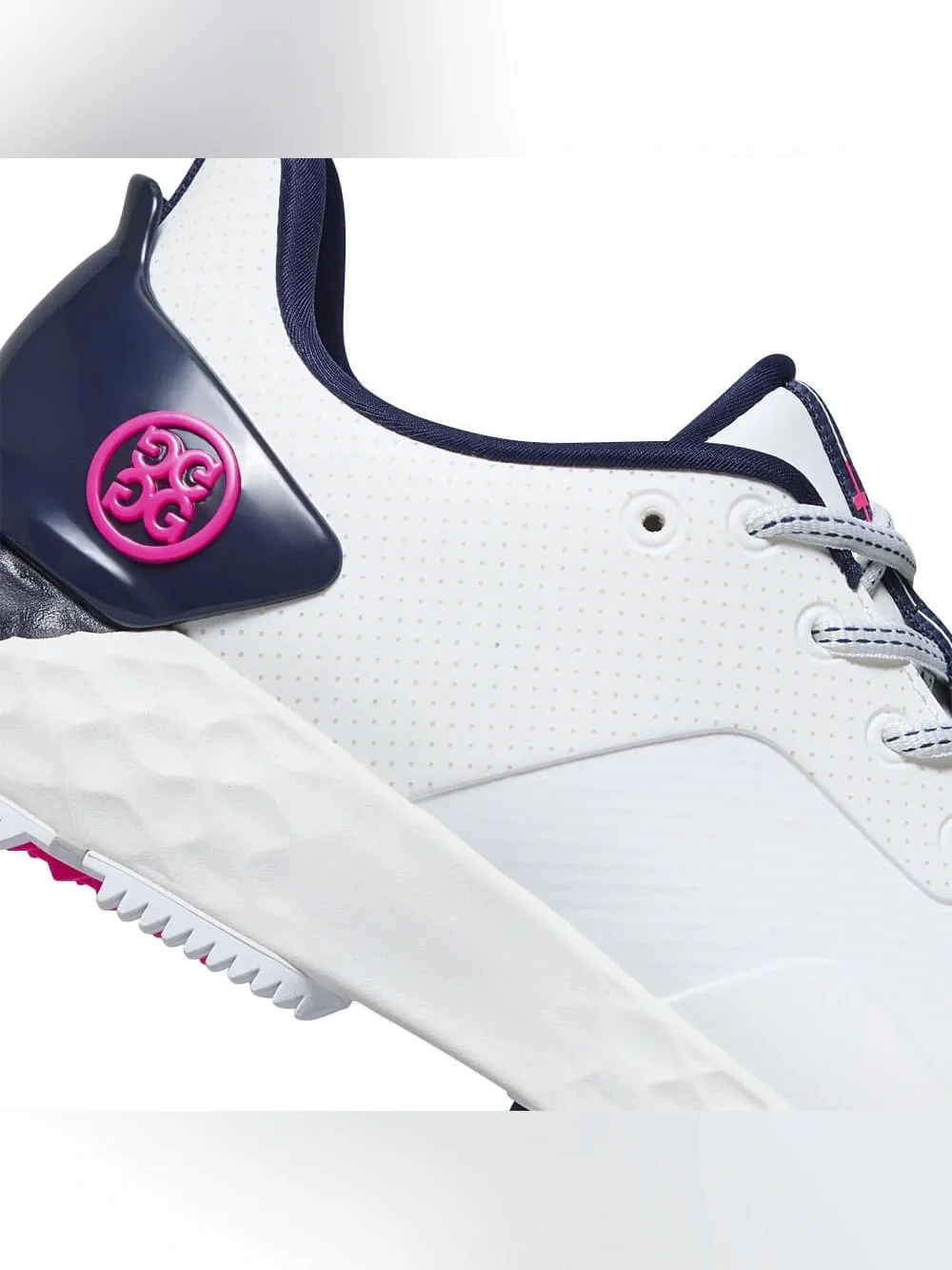 G/fore MG4+ Perforated Spikeless Golf Shoes Sneakers Snow Twilight Womens Golf - Picture 9 of 9